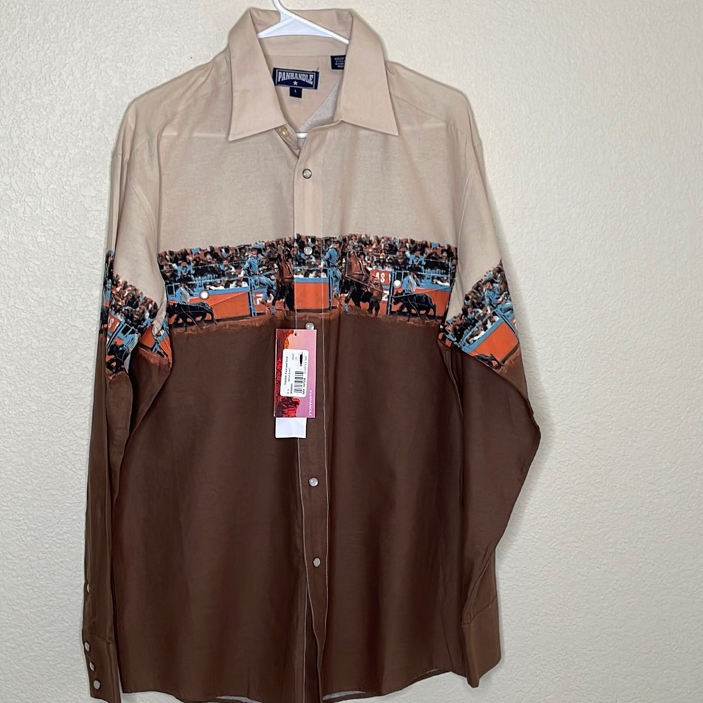 Panhandle pearl snap western shirt